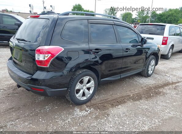 JF2SJABC8GH533908 2016 SUBARU FORESTER Black უკანა მარჯვენა