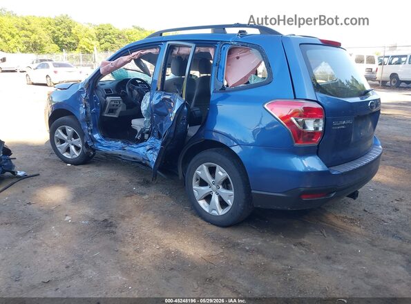 JF2SJABC9GH450830 2016 SUBARU FORESTER Blue უკანა მარცხენა