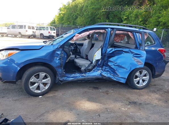 JF2SJABC9GH450830 2016 SUBARU FORESTER Blue სალონის 360-გრადუსიანი ხედი