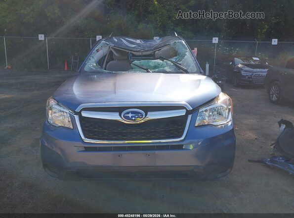 JF2SJABC9GH450830 2016 SUBARU FORESTER Blue ხელსაწყოთა პანელის ხედი