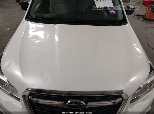 JF2SJABC9JH479073 2018 SUBARU FORESTER White Вид спереду