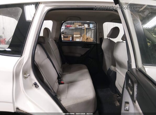 JF2SJABC9JH479073 2018 SUBARU FORESTER White Вид наклейки з VIN-кодом