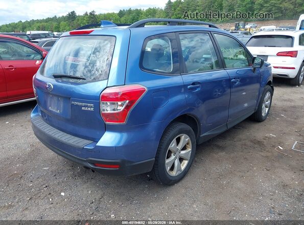 JF2SJABCXGH432109 2016 SUBARU FORESTER Blue 