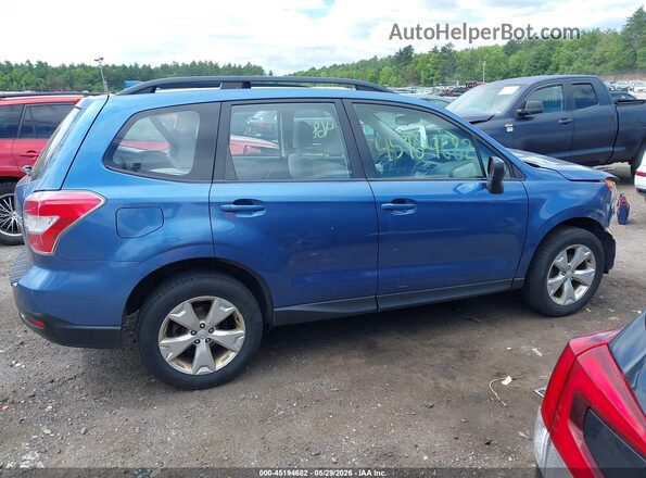 JF2SJABCXGH432109 2016 SUBARU FORESTER Blue 