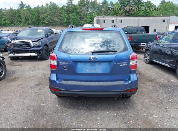 JF2SJABCXGH432109 2016 SUBARU FORESTER Blue 
