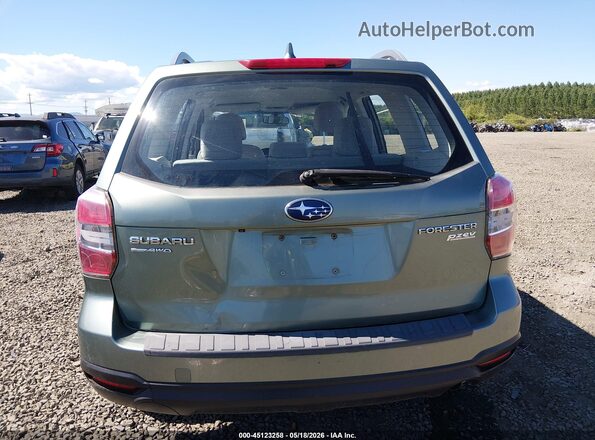 JF2SJABCXGH539032 2016 SUBARU FORESTER Зеленый 