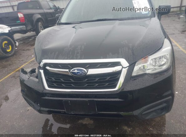 JF2SJABCXJH587461 2018 SUBARU FORESTER Black Вид щитка приладів