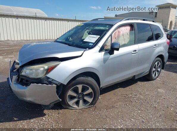 JF2SJADC0HH402860 2017 SUBARU FORESTER Silver Przód lewy