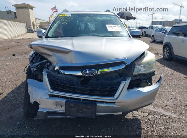 JF2SJADC0HH402860 2017 SUBARU FORESTER Silver Widok zestawu wskaźników