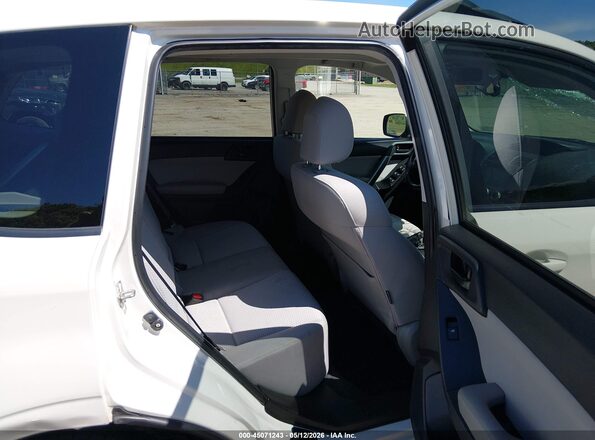 JF2SJADC1GH417320 2016 SUBARU FORESTER 2.5 White VIN sticker view