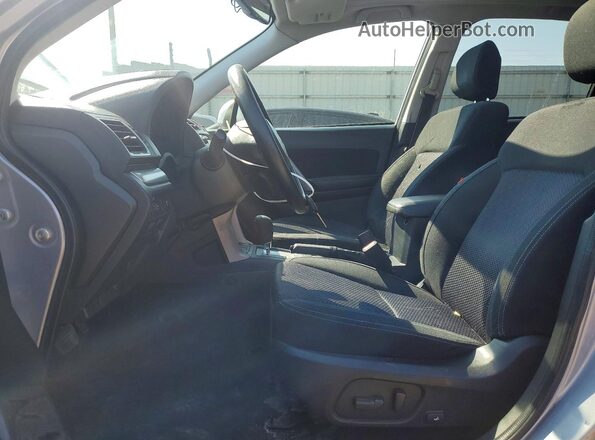 JF2SJADC2GH507026 2016 SUBARU FORESTER Silver Widok wnętrza z przodu
