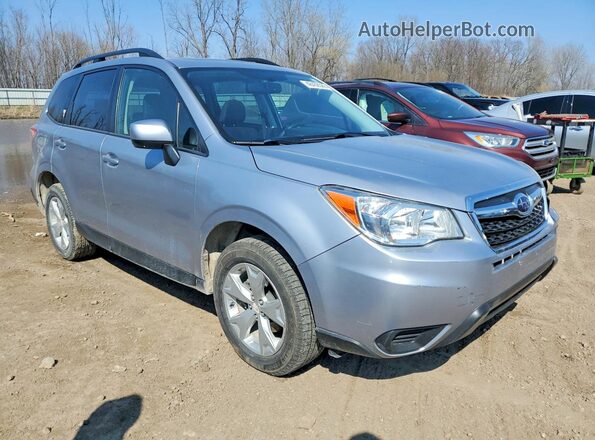 JF2SJADC2GH507026 2016 SUBARU FORESTER Silver Przód prawy