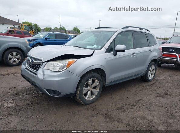 JF2SJADC2GH538678 2016 SUBARU FORESTER Silver Vista tres cuartos delantera izquierda