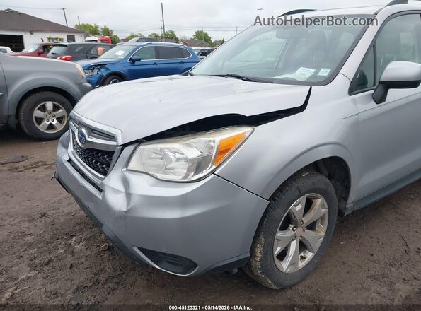 JF2SJADC2GH538678 2016 SUBARU FORESTER Silver Vista frontal