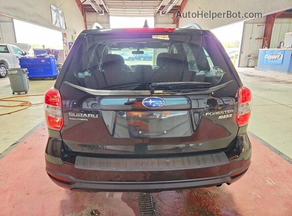 JF2SJADC4GH463126 2016 SUBARU FORESTER Charcoal Rear view