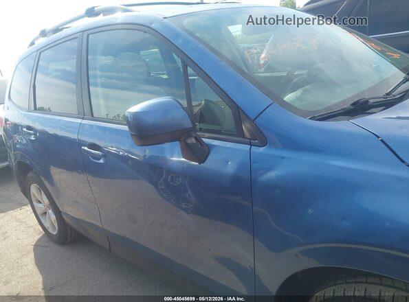 JF2SJADC4GH475342 2016 SUBARU FORESTER 2.5 Blue Rear interior view