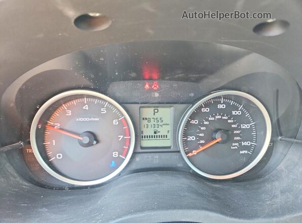 JF2SJADC4GH531070 2016 SUBARU FORESTER 2.5 Burgundy ხელსაწყოთა პანელის ხედი
