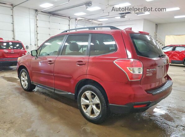 JF2SJADC4GH531070 2016 SUBARU FORESTER 2.5 Burgundy უკანა მარცხენა