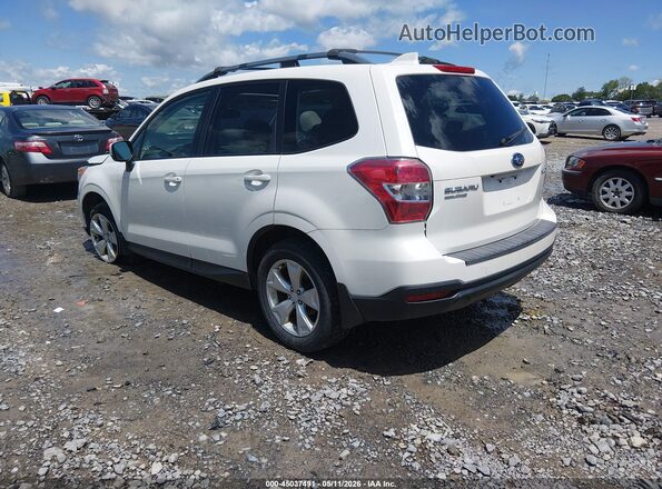 JF2SJADC6GH467355 2016 SUBARU FORESTER 2.5 White Tył lewy