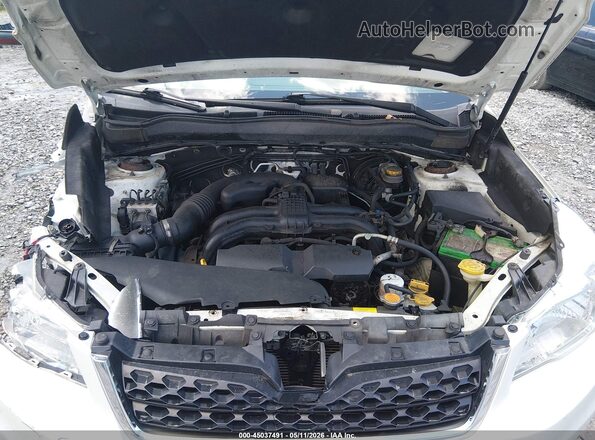 JF2SJADC6GH467355 2016 SUBARU FORESTER 2.5 White Widok z tyłu