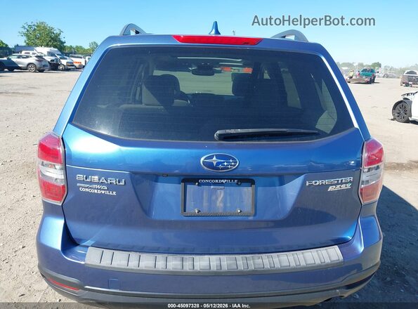JF2SJADC8GH400787 2016 SUBARU FORESTER 2.5 Blue 