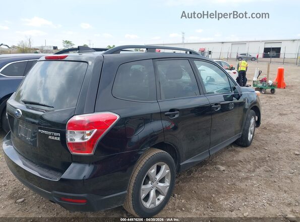 JF2SJADC8GH552892 2016 SUBARU FORESTER 2.5 Black Tył prawy