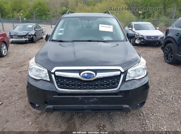 JF2SJADC8GH552892 2016 SUBARU FORESTER 2.5 Black Widok zestawu wskaźników