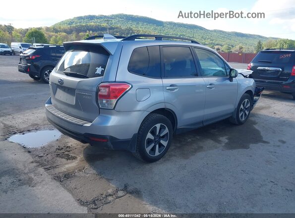 JF2SJAEC0HH551672 2017 SUBARU FORESTER Серебряный Задняя правая четверть