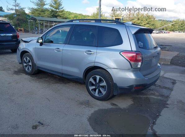 JF2SJAEC0HH551672 2017 SUBARU FORESTER Серебряный Задняя левая четверть