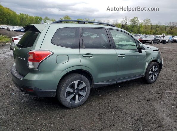 JF2SJAEC0JH489910 2018 SUBARU FORESTER Green 