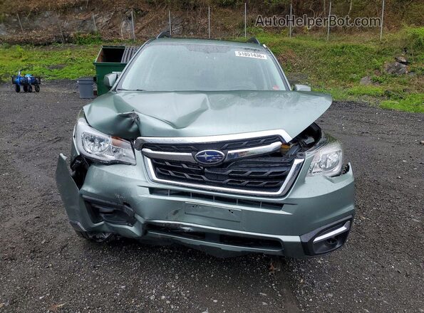 JF2SJAEC0JH489910 2018 SUBARU FORESTER Green 