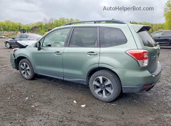 JF2SJAEC0JH489910 2018 SUBARU FORESTER Green 