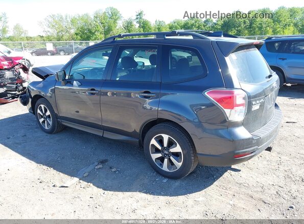 JF2SJAEC2JH500860 2018 SUBARU FORESTER Gray Trasero izquierdo