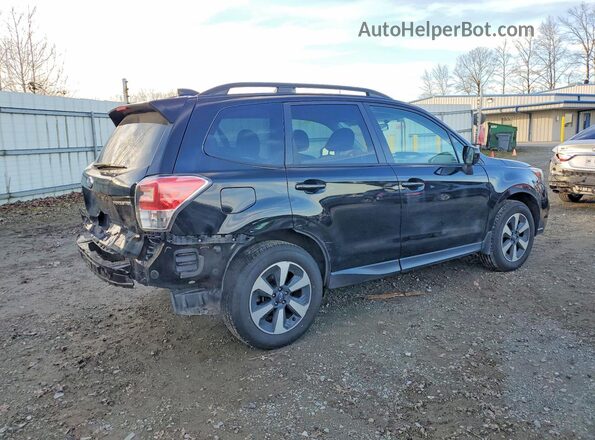 JF2SJAEC2JH543739 2018 SUBARU FORESTER 2.5 Black უკანა მარჯვენა