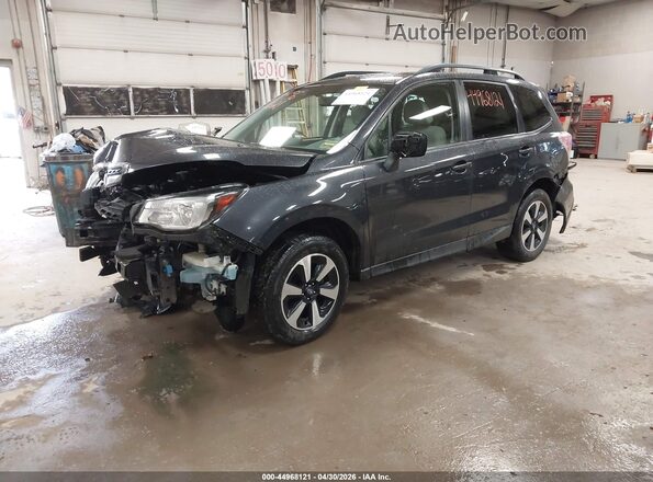 JF2SJAEC3HH426973 2017 SUBARU FORESTER 2.5 Gray Przód lewy