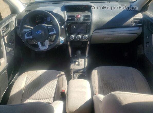 JF2SJAEC3HH483691 2017 SUBARU FORESTER 2.5 Gray Вид панелі приладів