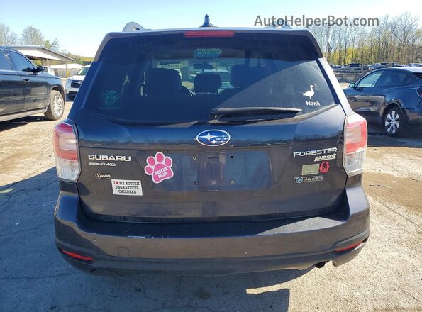 JF2SJAEC3HH483691 2017 SUBARU FORESTER 2.5 Gray Вид ззаду
