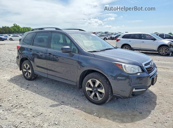 JF2SJAEC3JH444931 2018 SUBARU FORESTER Charcoal წინა მარჯვენა