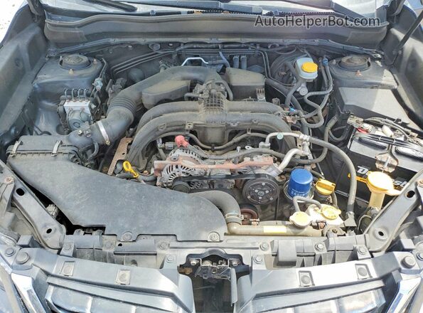 JF2SJAEC3JH444931 2018 SUBARU FORESTER Charcoal ძრავის განყოფილების ხედი