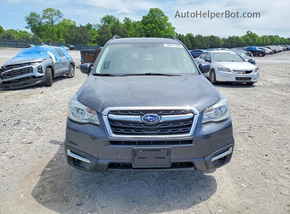 JF2SJAEC3JH444931 2018 SUBARU FORESTER Charcoal წინა ხედი