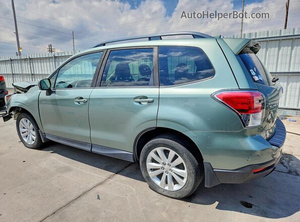 JF2SJAEC5HH487788 2017 SUBARU FORESTER Green Задня ліва чверть