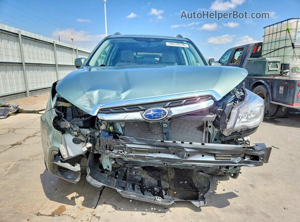 JF2SJAEC5HH487788 2017 SUBARU FORESTER Green Вид спереду