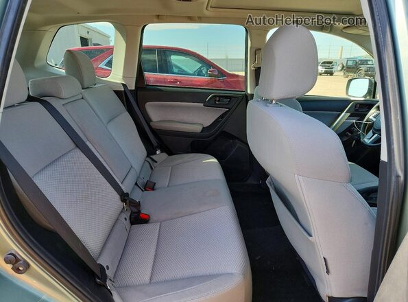JF2SJAEC7JH506718 2018 SUBARU FORESTER 2.5 Green Widok tylnych siedzeń