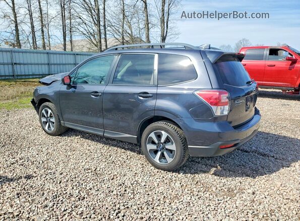 JF2SJAEC7JH579328 2018 SUBARU FORESTER 2.5 Blue Rear left