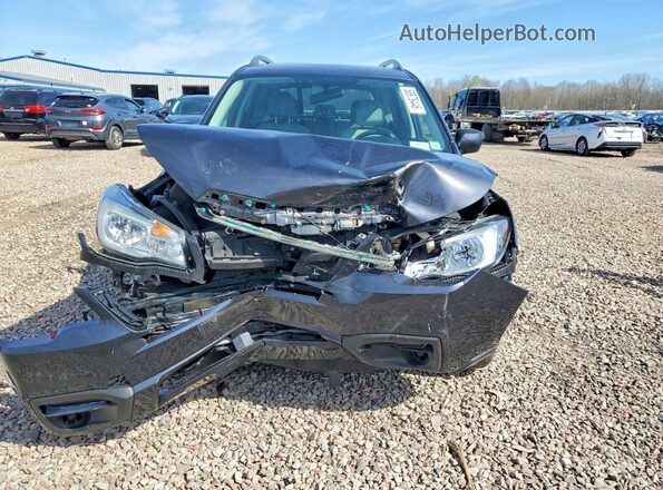 JF2SJAEC7JH579328 2018 SUBARU FORESTER 2.5 Blue Front view
