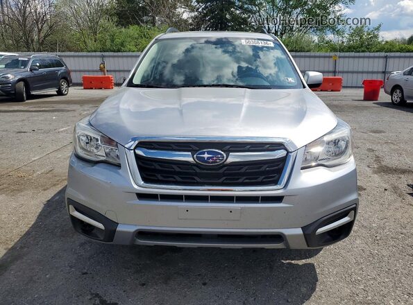 JF2SJAEC8JH455147 2018 SUBARU FORESTER Silver წინა ხედი