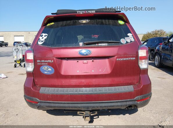 JF2SJAEC9JH533466 2018 SUBARU FORESTER Red 