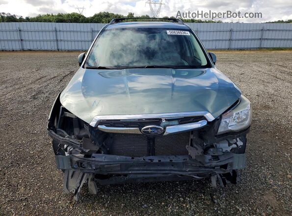 JF2SJAECXHG589660 2017 SUBARU FORESTER Зеленый Вид спереди