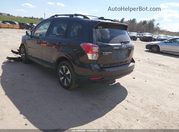 JF2SJAECXHH411726 2017 SUBARU FORESTER 2.5 Черный Задняя левая четверть