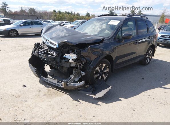 JF2SJAECXHH411726 2017 SUBARU FORESTER 2.5 Черный Передняя левая четверть